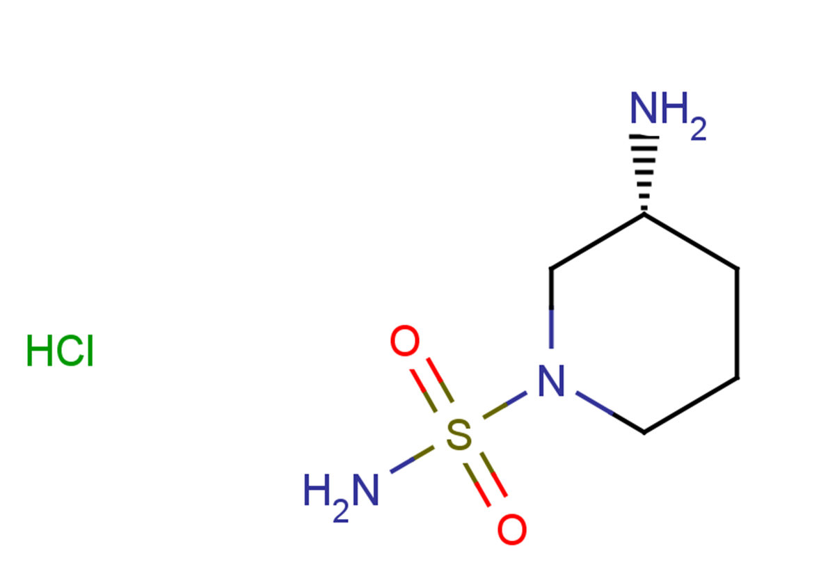 (3R)-3-aminopiperidine-1-sulfonamide hydrochloride