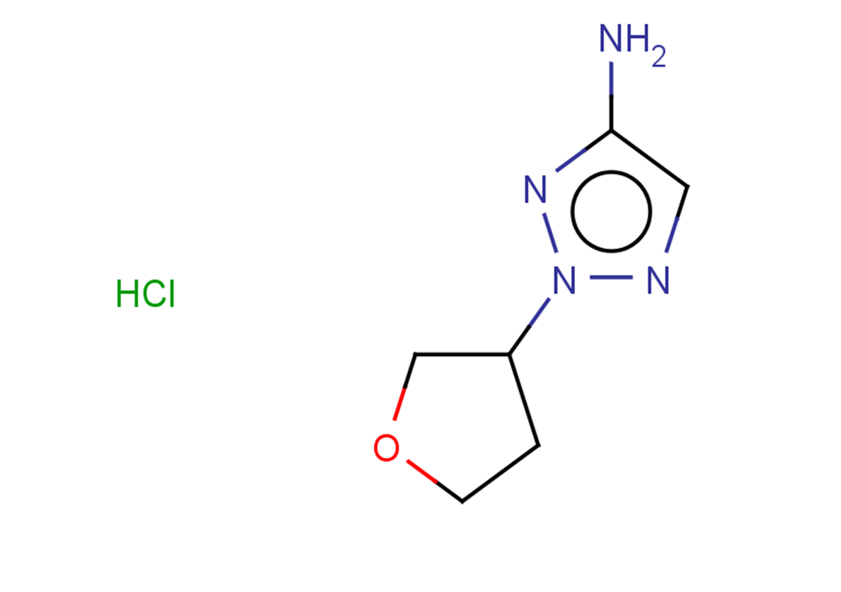 2-(oxolan-3-yl)-2H-1,2,3-triazol-4-amine hydrochloride