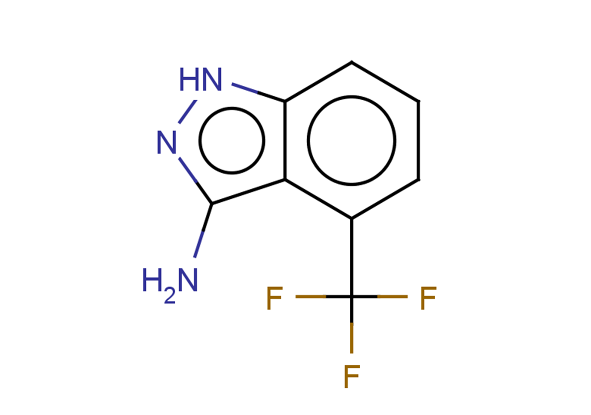 4-(trifluoromethyl)-1H-indazol-3-amine