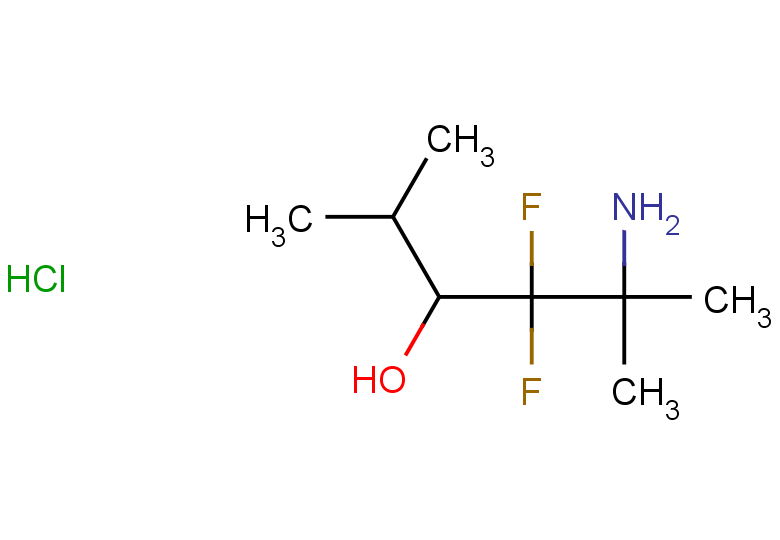 5-amino-4,4-difluoro-2,5-dimethylhexan-3-ol hydrochloride