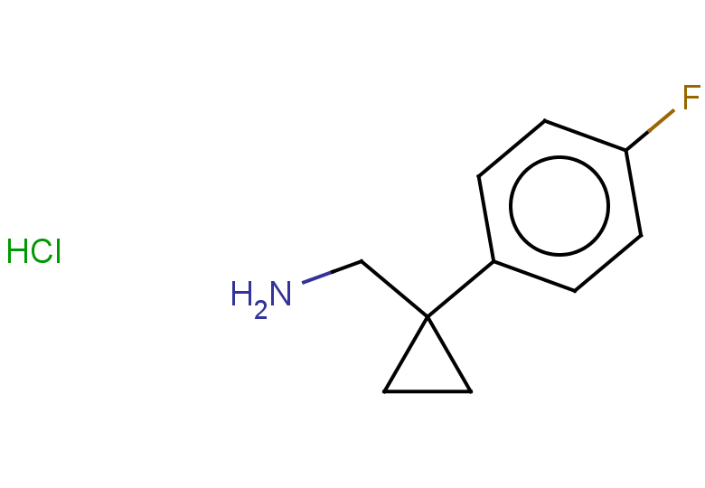 1-[1-(4-fluorophenyl)cyclopropyl]methanamine hydrochloride