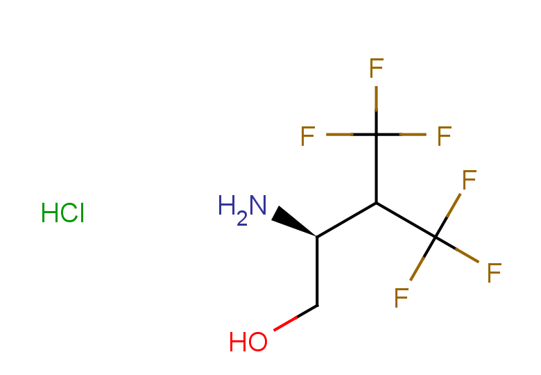 (2S)-2-amino-4,4,4-trifluoro-3-(trifluoromethyl)butan-1-ol hydrochloride