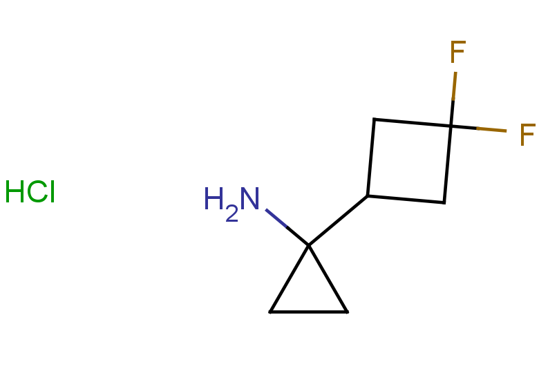 1-(3,3-difluorocyclobutyl)cyclopropan-1-amine hydrochloride