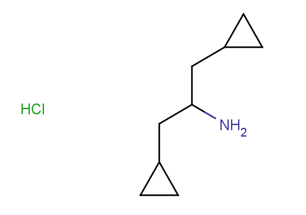 1,3-dicyclopropylpropan-2-amine hydrochloride