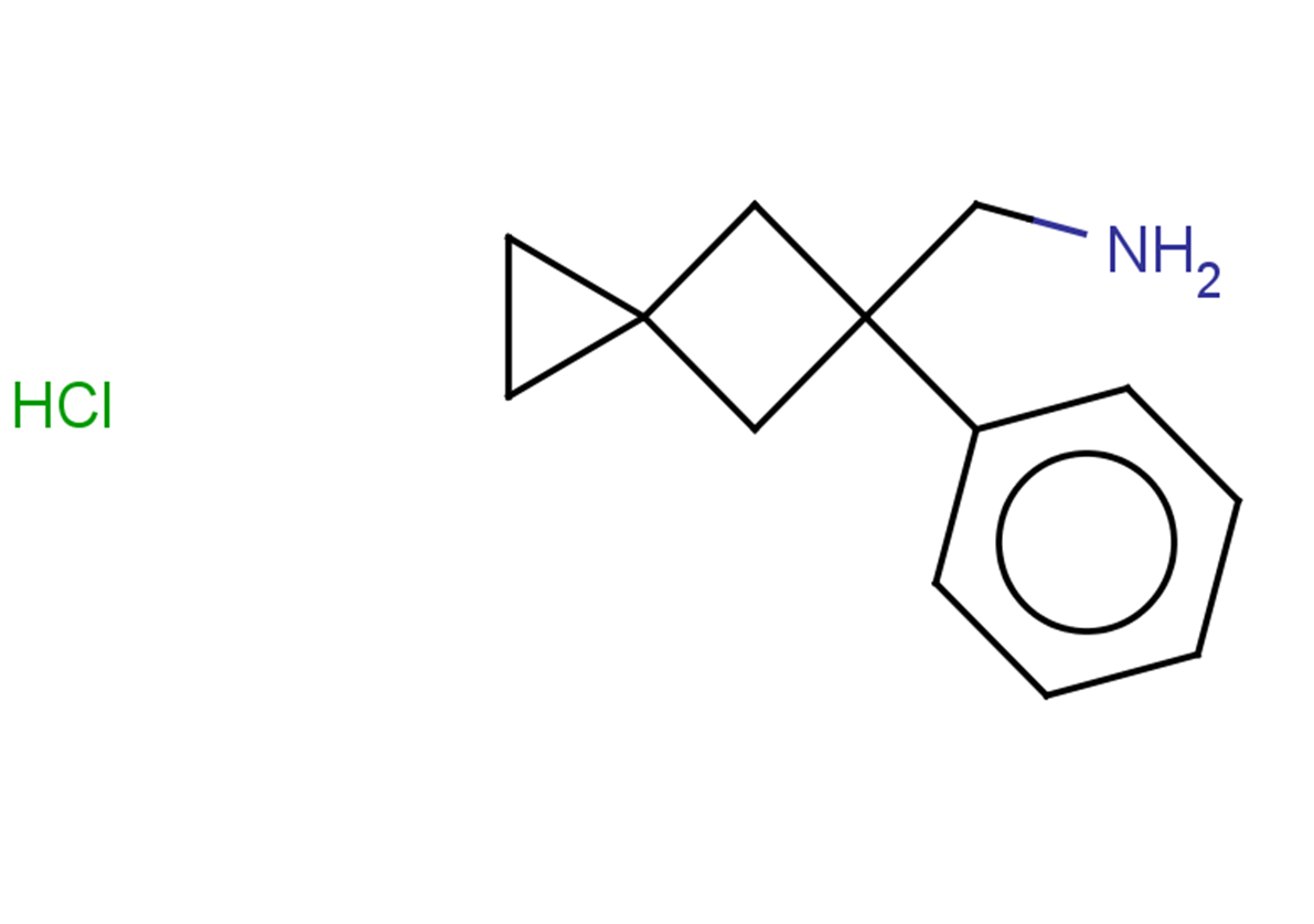1-{5-phenylspiro[2.3]hexan-5-yl}methanamine hydrochloride