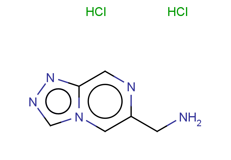 1-{[1,2,4]triazolo[4,3-a]pyrazin-6-yl}methanamine dihydrochloride