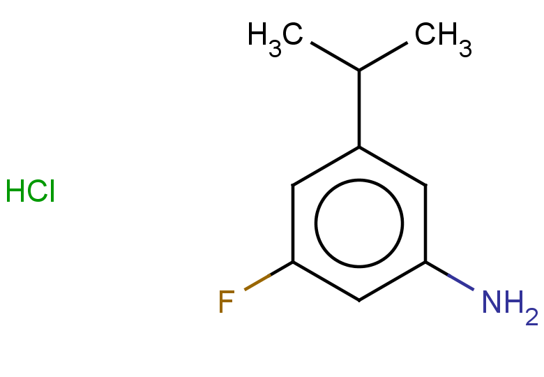3-fluoro-5-(propan-2-yl)aniline hydrochloride
