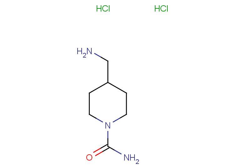 4-(aminomethyl)piperidine-1-carboxamide dihydrochloride