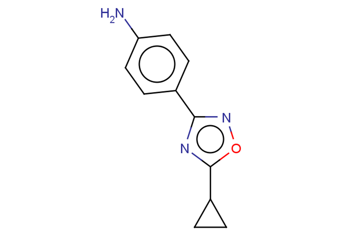 4-(5-cyclopropyl-1,2,4-oxadiazol-3-yl)aniline