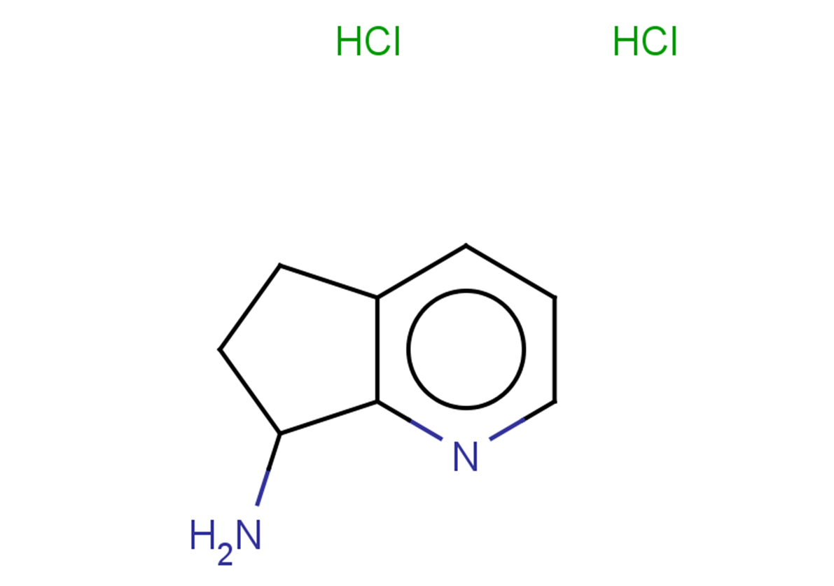5H,6H,7H-cyclopenta[b]pyridin-7-amine dihydrochloride