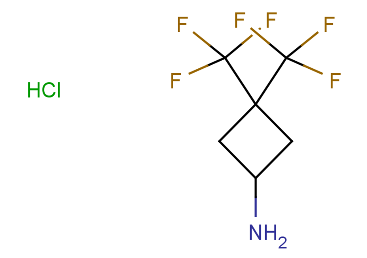 3,3-bis(trifluoromethyl)cyclobutan-1-amine hydrochloride