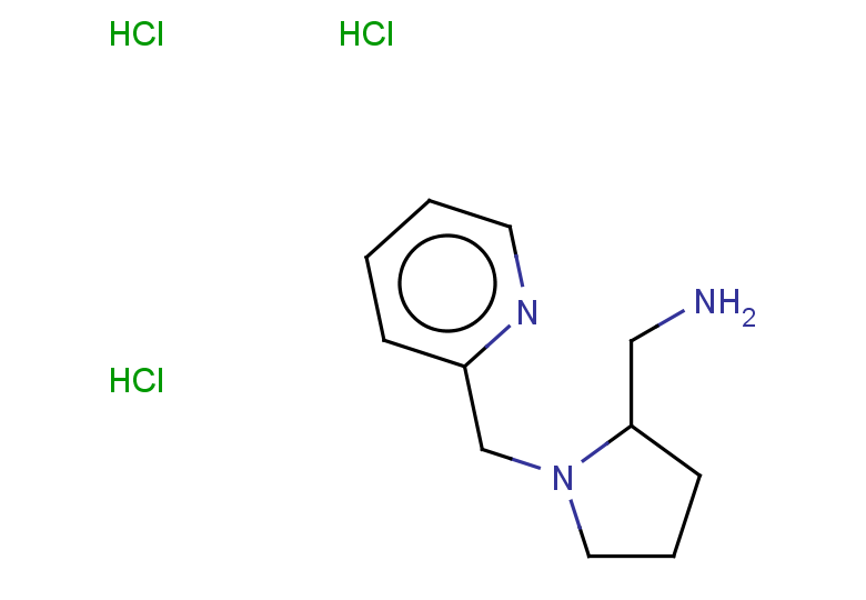 1-{1-[(pyridin-2-yl)methyl]pyrrolidin-2-yl}methanamine trihydrochloride