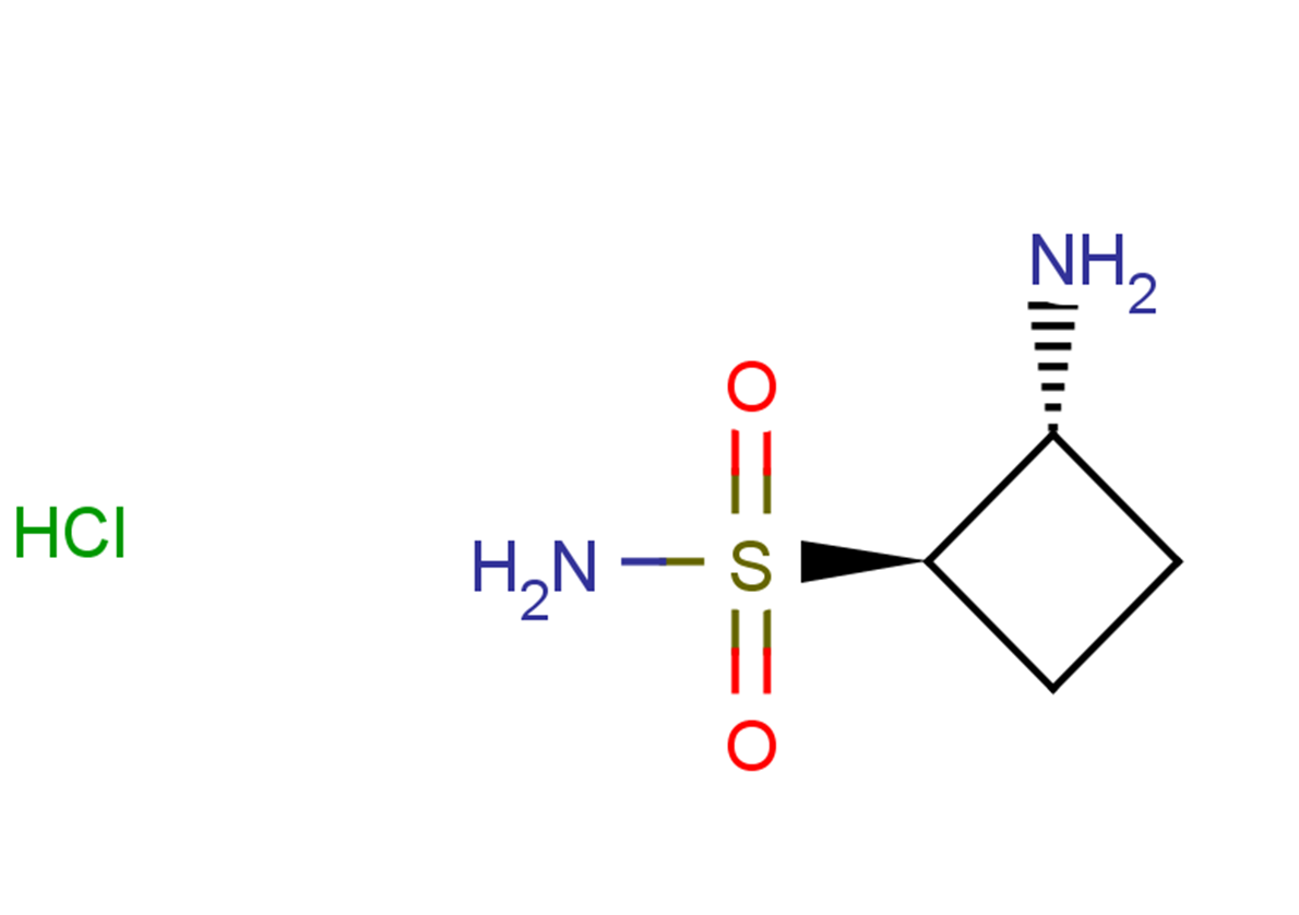 rac-(1R,2R)-2-aminocyclobutane-1-sulfonamide hydrochloride