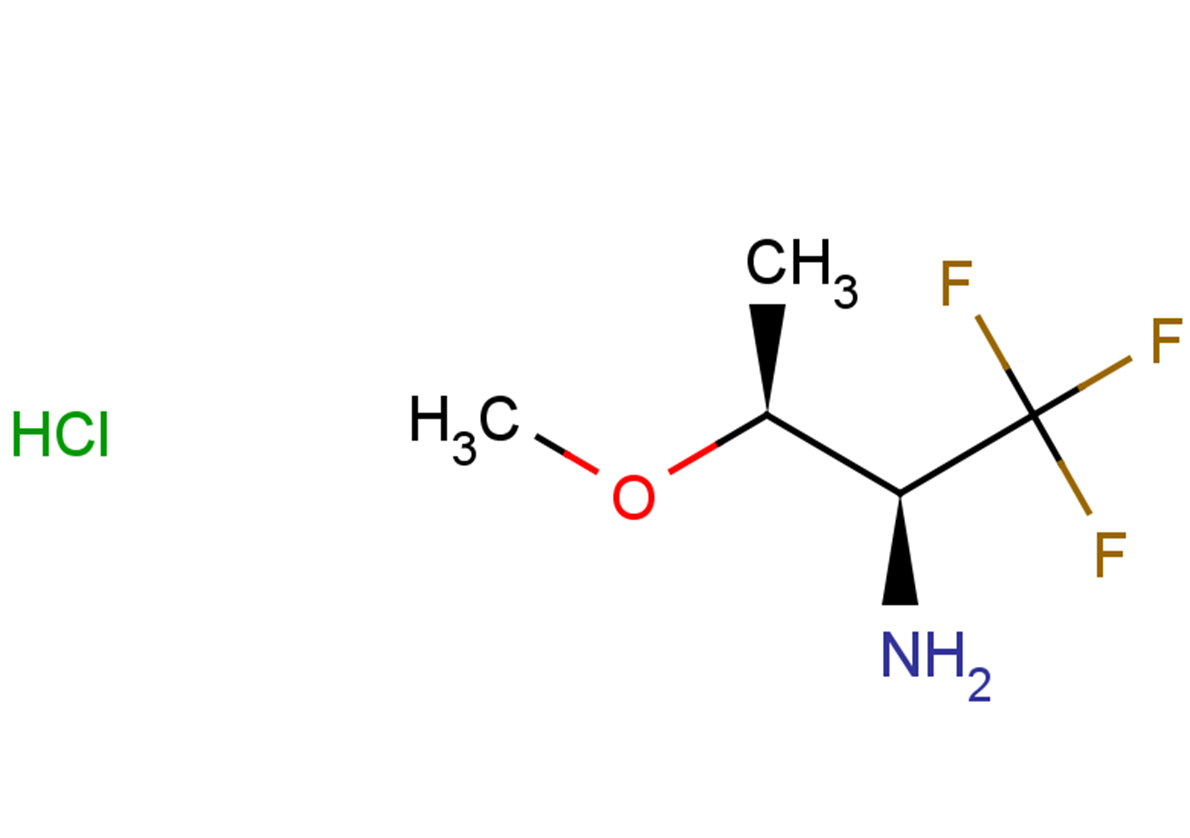 rac-(2R,3R)-1,1,1-trifluoro-3-methoxybutan-2-amine hydrochloride