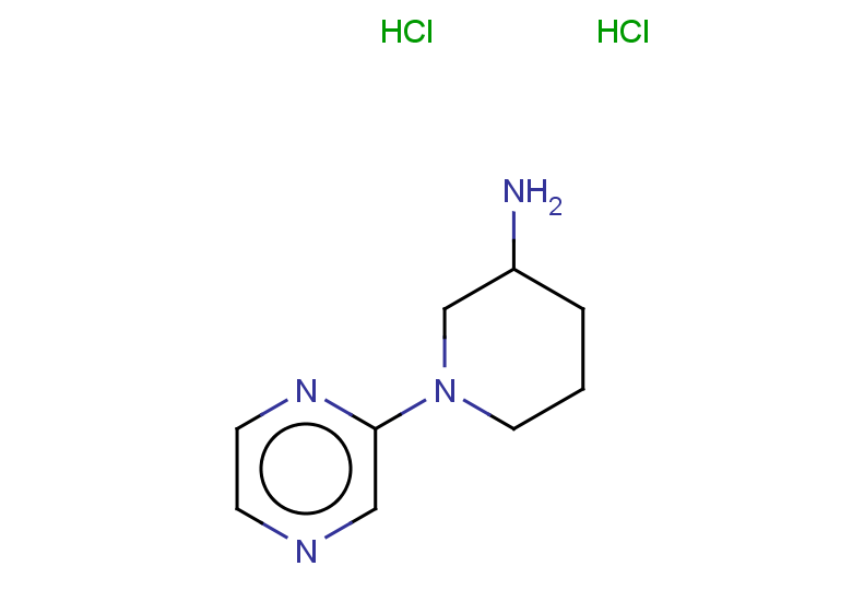 1-(pyrazin-2-yl)piperidin-3-amine dihydrochloride