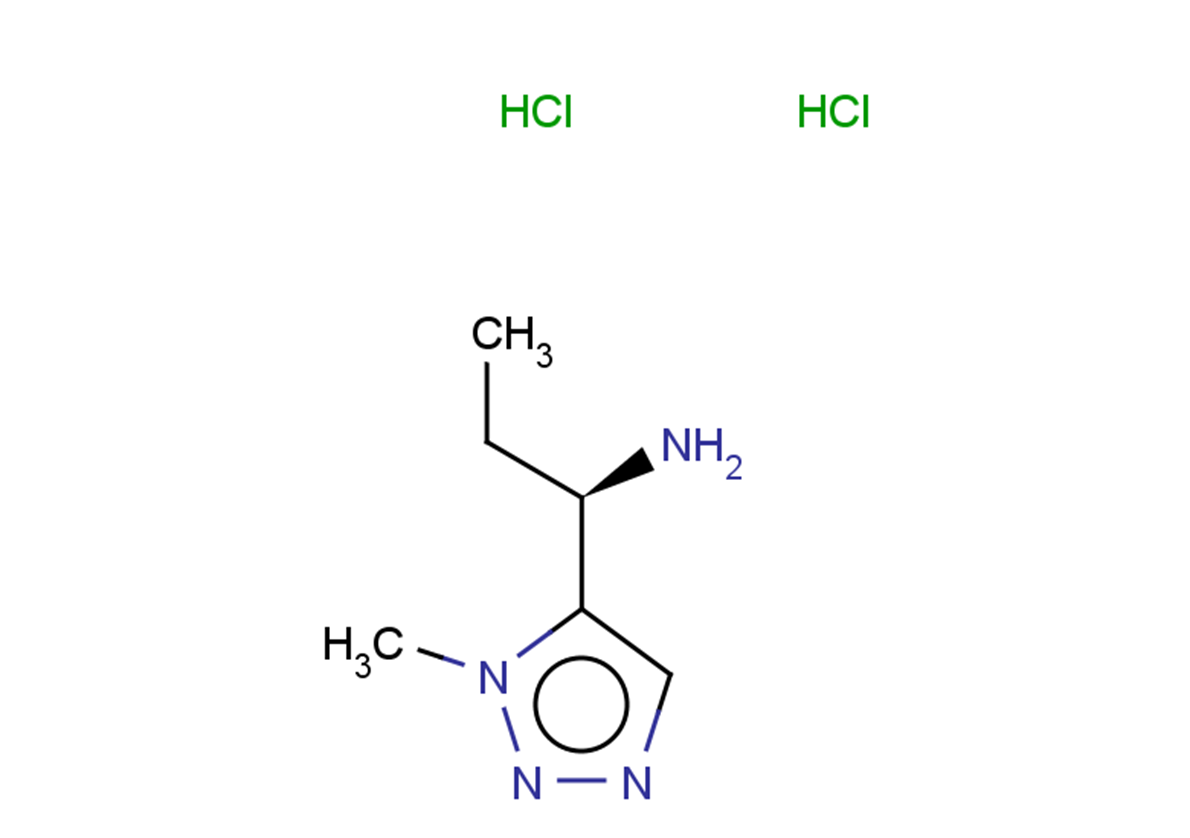 (1R)-1-(1-methyl-1H-1,2,3-triazol-5-yl)propan-1-amine dihydrochloride