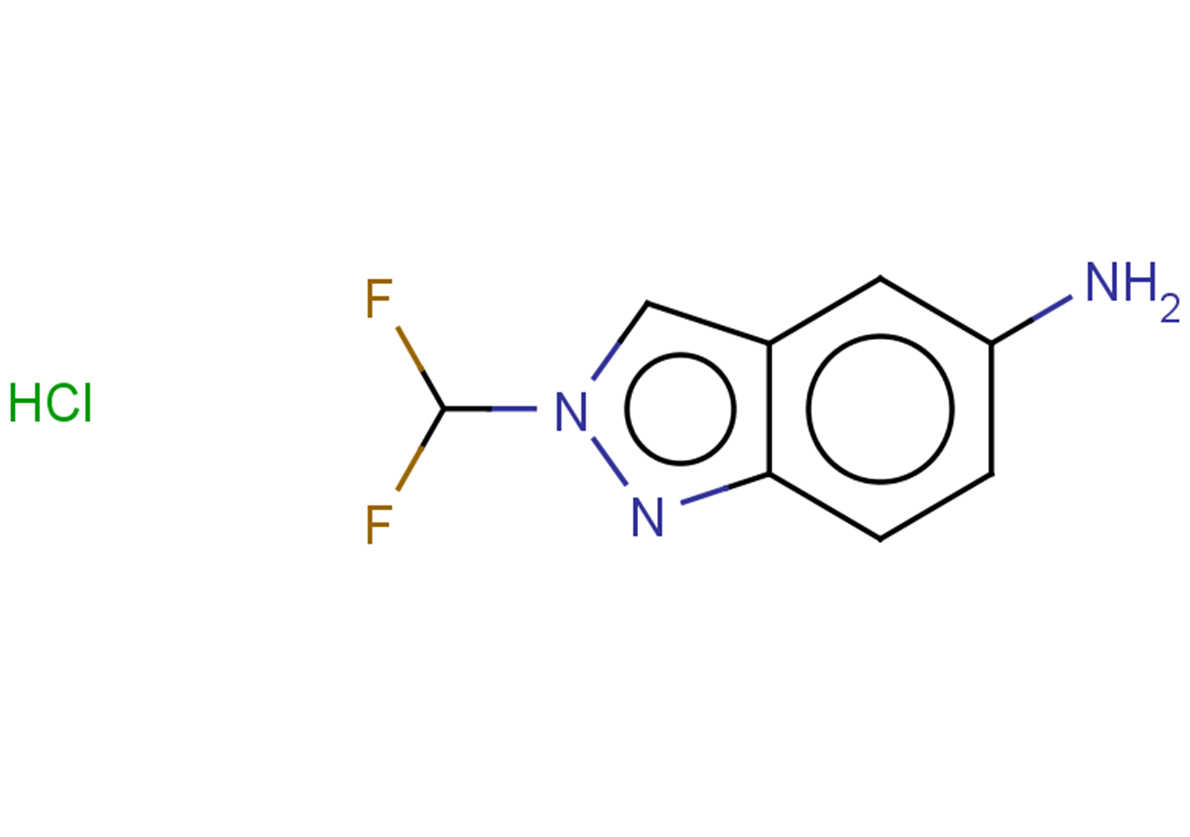 2-(difluoromethyl)-2H-indazol-5-amine hydrochloride