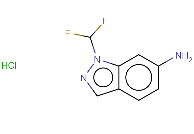 1-(difluoromethyl)-1H-indazol-6-amine hydrochloride