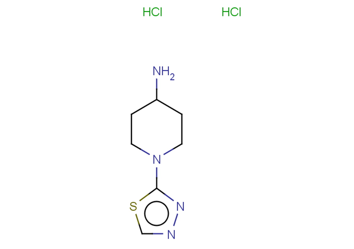 1-(1,3,4-thiadiazol-2-yl)piperidin-4-amine dihydrochloride