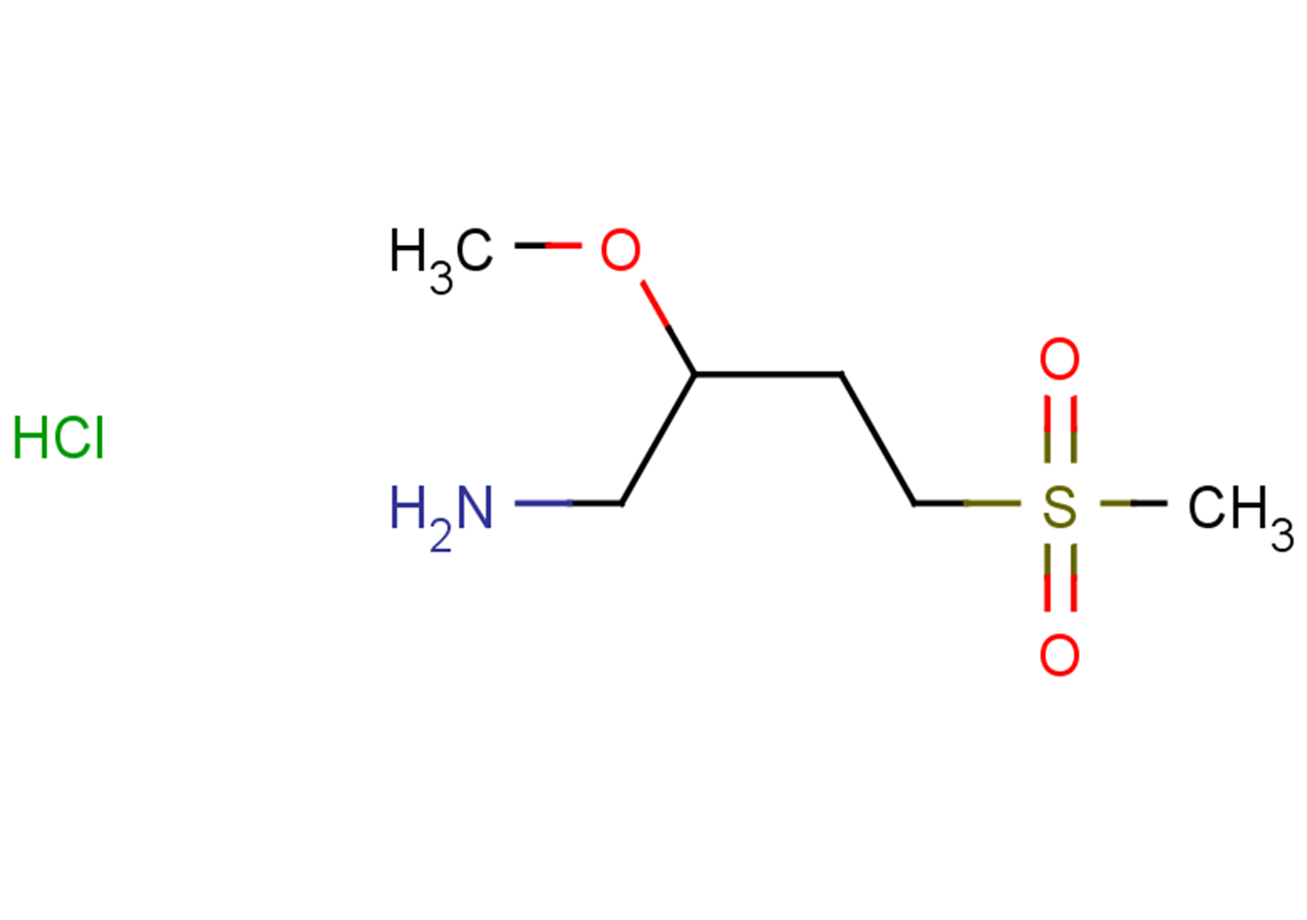4-methanesulfonyl-2-methoxybutan-1-amine hydrochloride