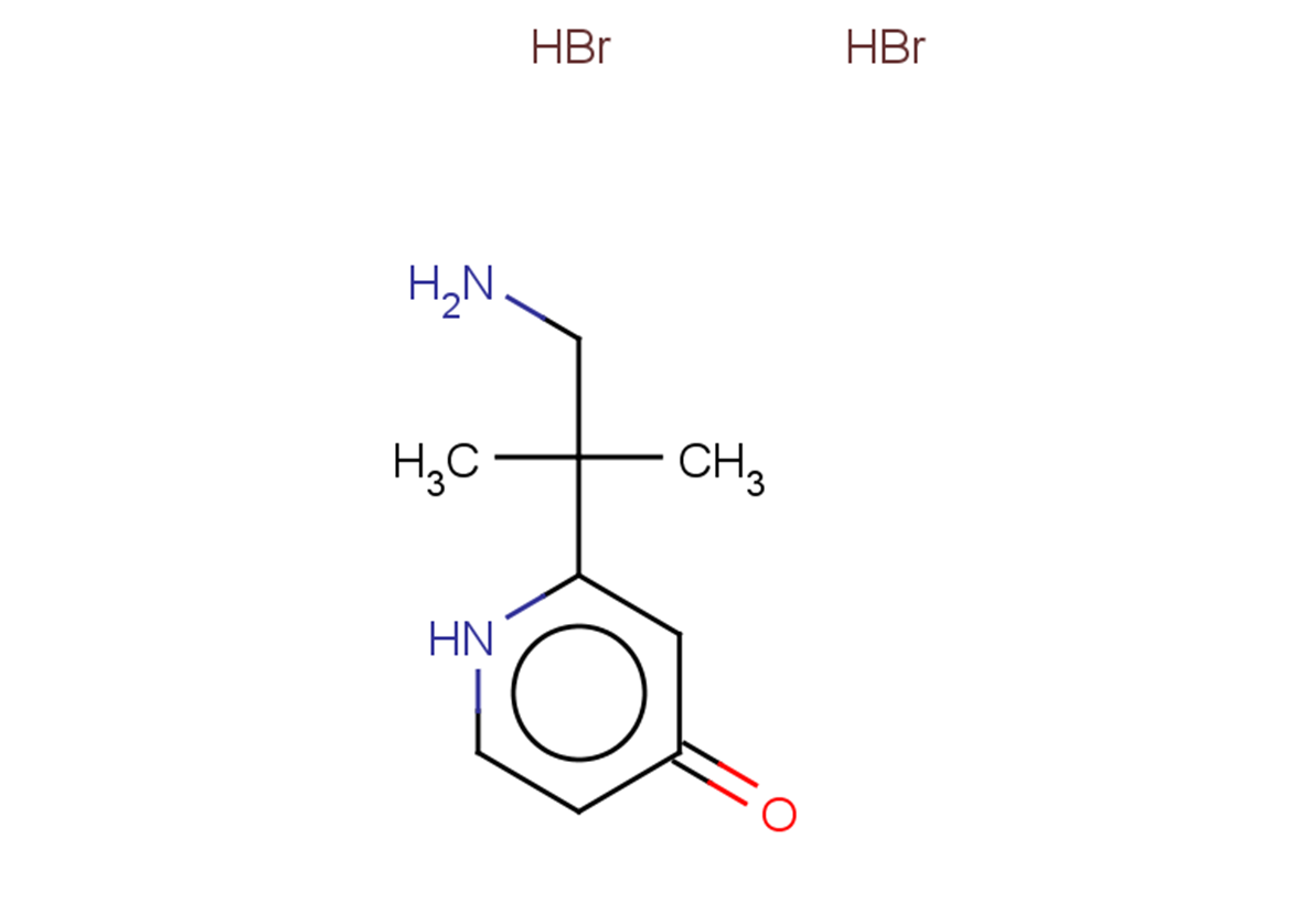 2-(1-amino-2-methylpropan-2-yl)-1,4-dihydropyridin-4-one dihydrobromide