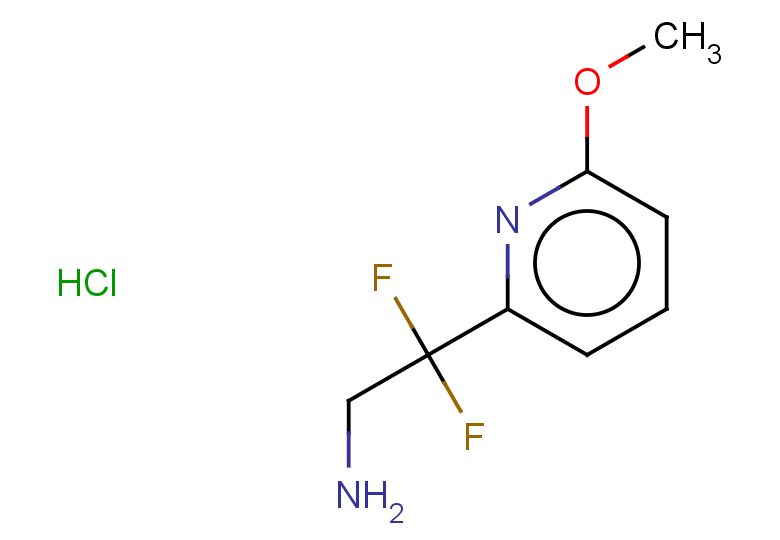 2,2-difluoro-2-(6-methoxypyridin-2-yl)ethan-1-amine hydrochloride