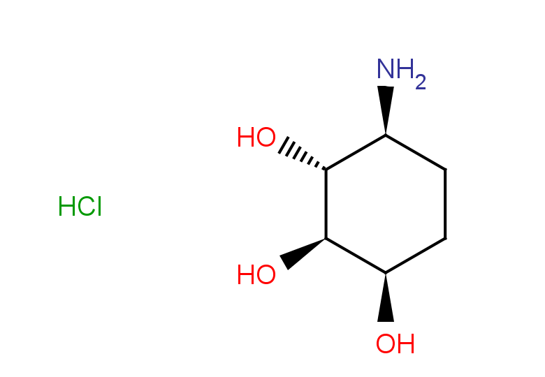 (1R,2R,3R,4S)-4-aminocyclohexane-1,2,3-triol hydrochloride