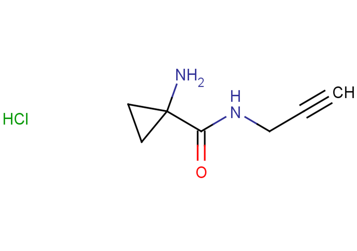1-amino-N-(prop-2-yn-1-yl)cyclopropane-1-carboxamide hydrochloride