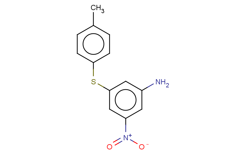 3-[(4-methylphenyl)sulfanyl]-5-nitroaniline