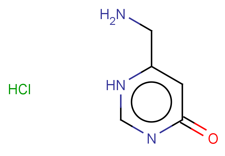 6-(aminomethyl)-1,4-dihydropyrimidin-4-one hydrochloride