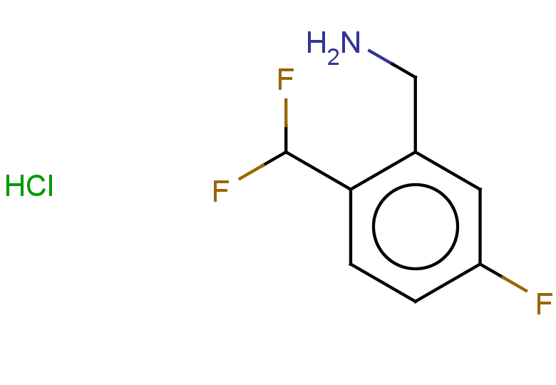 1-[2-(difluoromethyl)-5-fluorophenyl]methanamine hydrochloride