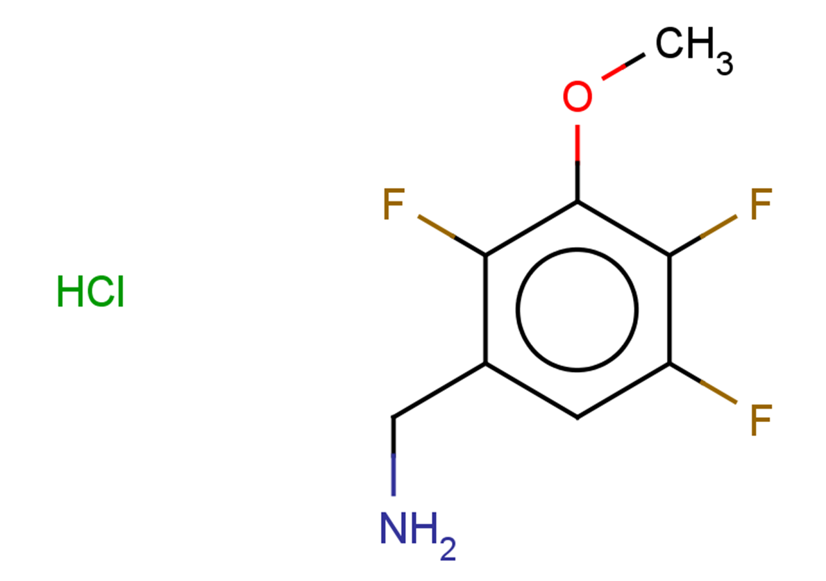 1-(2,4,5-trifluoro-3-methoxyphenyl)methanamine hydrochloride