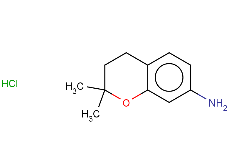 2,2-dimethyl-3,4-dihydro-2H-1-benzopyran-7-amine hydrochloride