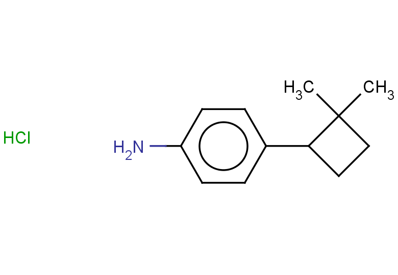4-(2,2-dimethylcyclobutyl)aniline hydrochloride