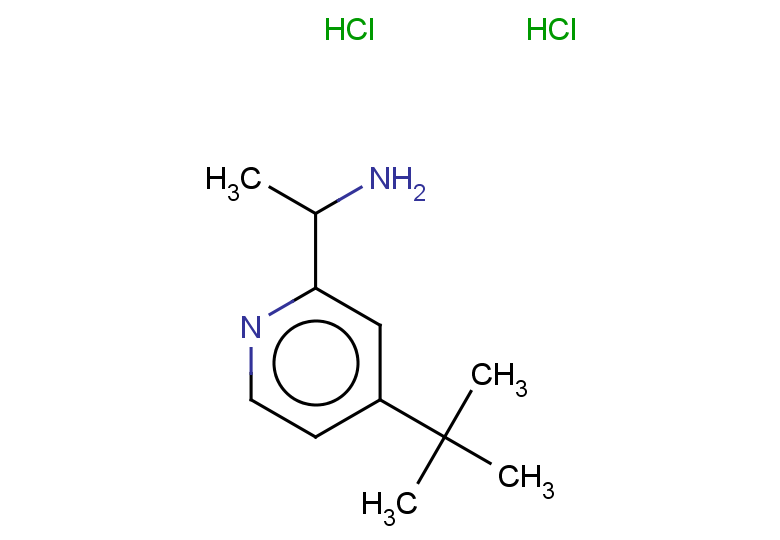 1-(4-tert-butylpyridin-2-yl)ethan-1-amine dihydrochloride