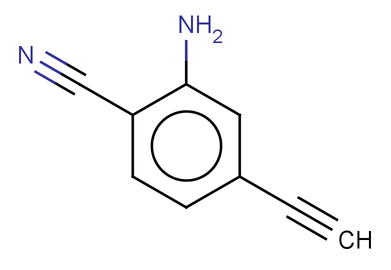 2-amino-4-ethynylbenzonitrile