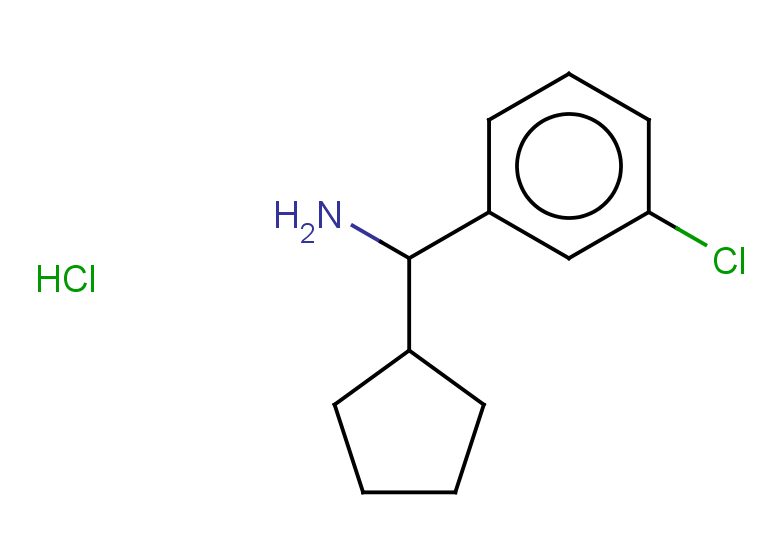1-(3-chlorophenyl)-1-cyclopentylmethanamine hydrochloride
