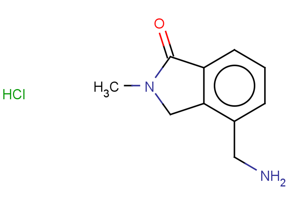 4-(aminomethyl)-2-methyl-2,3-dihydro-1H-isoindol-1-one hydrochloride