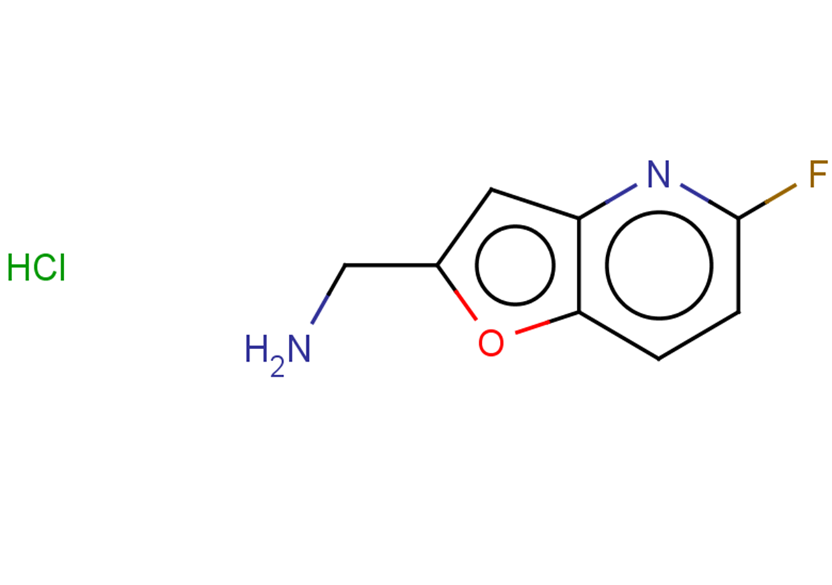 1-{5-fluorofuro[3,2-b]pyridin-2-yl}methanamine hydrochloride