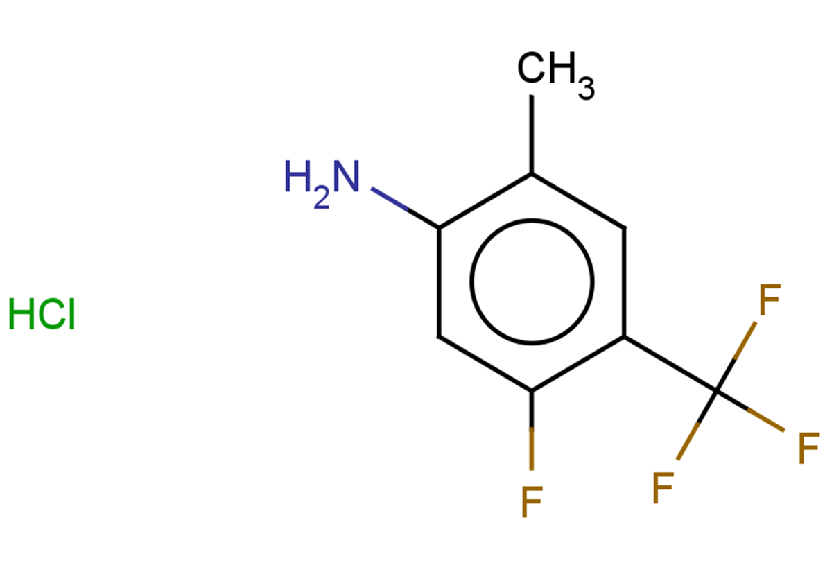 5-fluoro-2-methyl-4-(trifluoromethyl)aniline hydrochloride