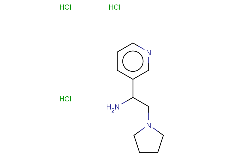 1-(pyridin-3-yl)-2-(pyrrolidin-1-yl)ethan-1-amine trihydrochloride