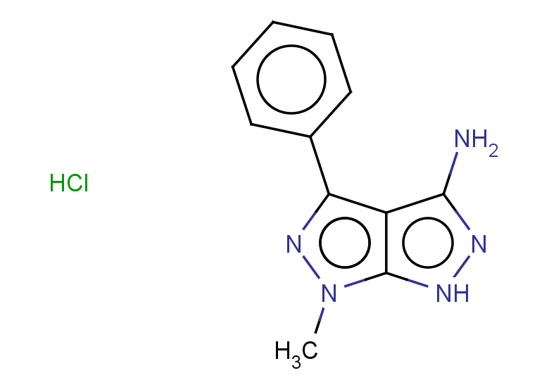 6-methyl-4-phenyl-1H,6H-[1,2]diazolo[3,4-c]pyrazol-3-amine hydrochloride