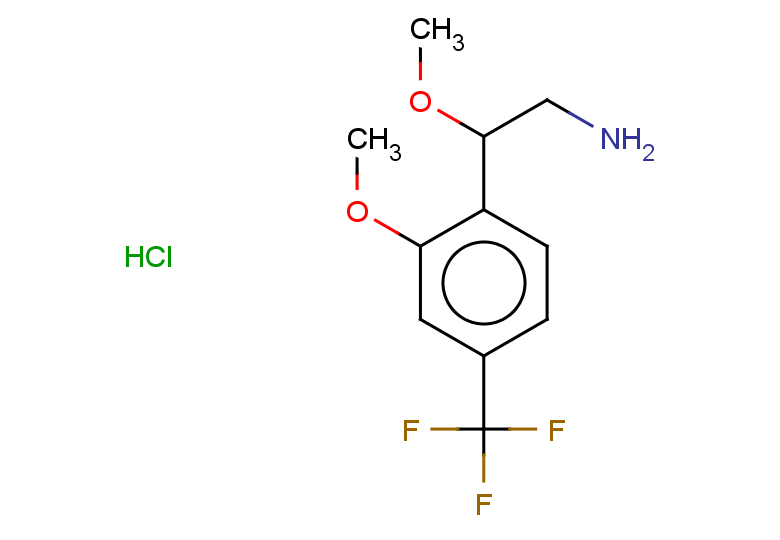 2-methoxy-2-[2-methoxy-4-(trifluoromethyl)phenyl]ethan-1-amine hydrochloride