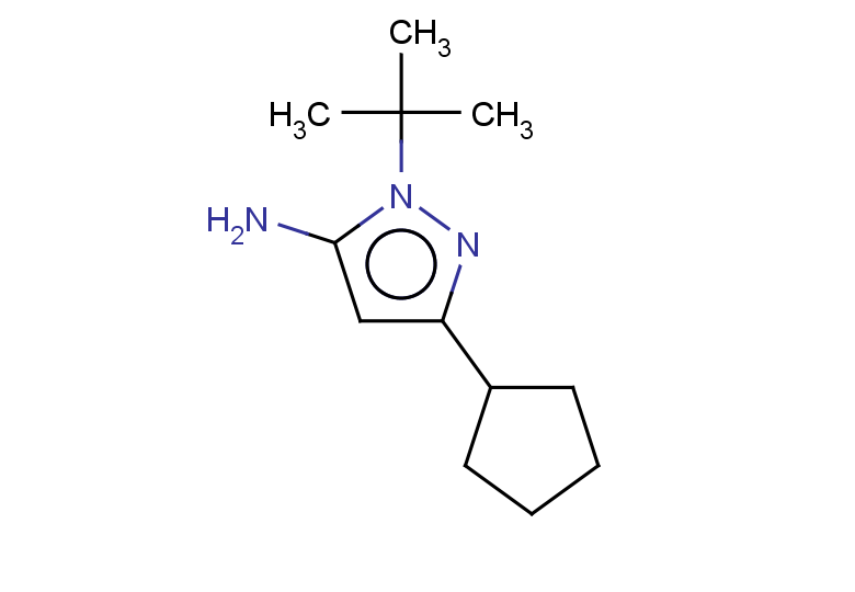1-tert-butyl-3-cyclopentyl-1H-pyrazol-5-amine