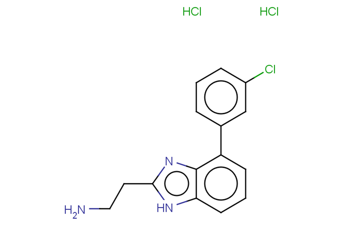 2-[4-(3-chlorophenyl)-1H-1,3-benzodiazol-2-yl]ethan-1-amine dihydrochloride