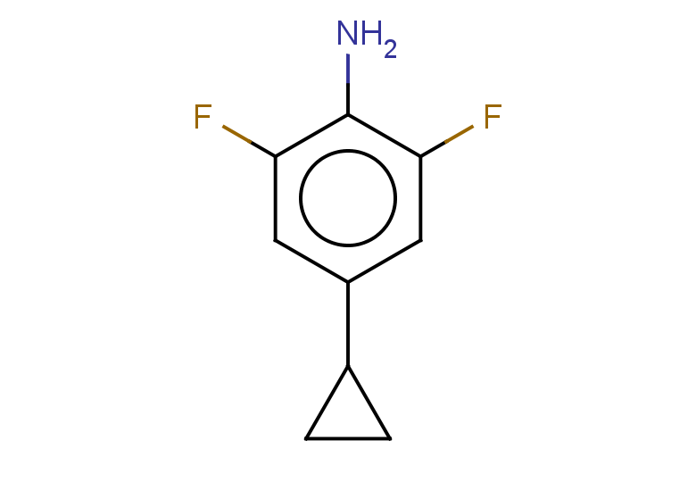 4-cyclopropyl-2,6-difluoroaniline