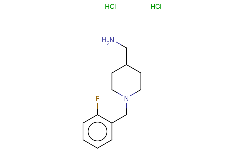 1-{1-[(2-fluorophenyl)methyl]piperidin-4-yl}methanamine dihydrochloride
