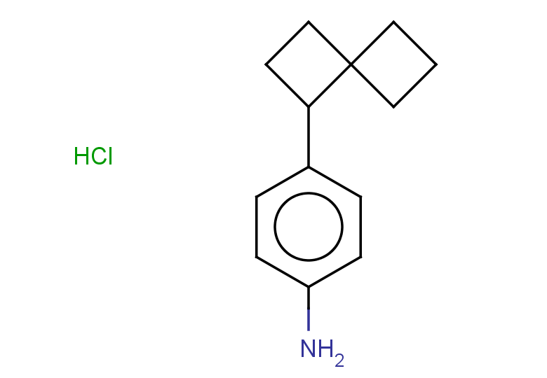 4-{spiro[3.3]heptan-1-yl}aniline hydrochloride