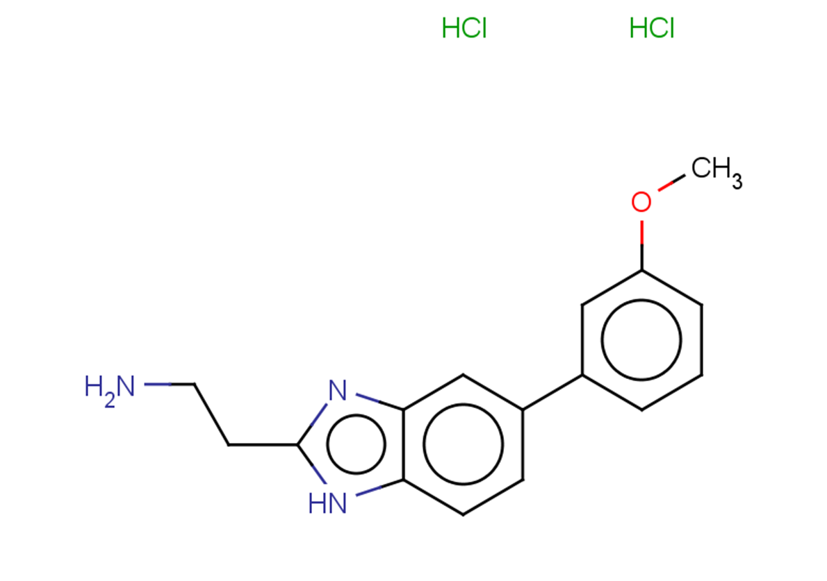 2-[5-(3-methoxyphenyl)-1H-1,3-benzodiazol-2-yl]ethan-1-amine dihydrochloride