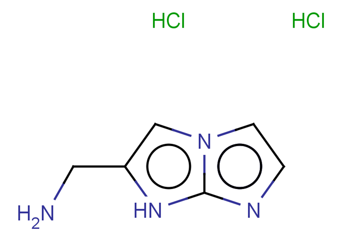 1-{1H-[1,3]diazolo[1,2-a]imidazol-2-yl}methanamine dihydrochloride